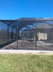Beautiful covered outdoor living area