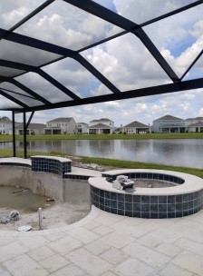 Pool enclosure restoration