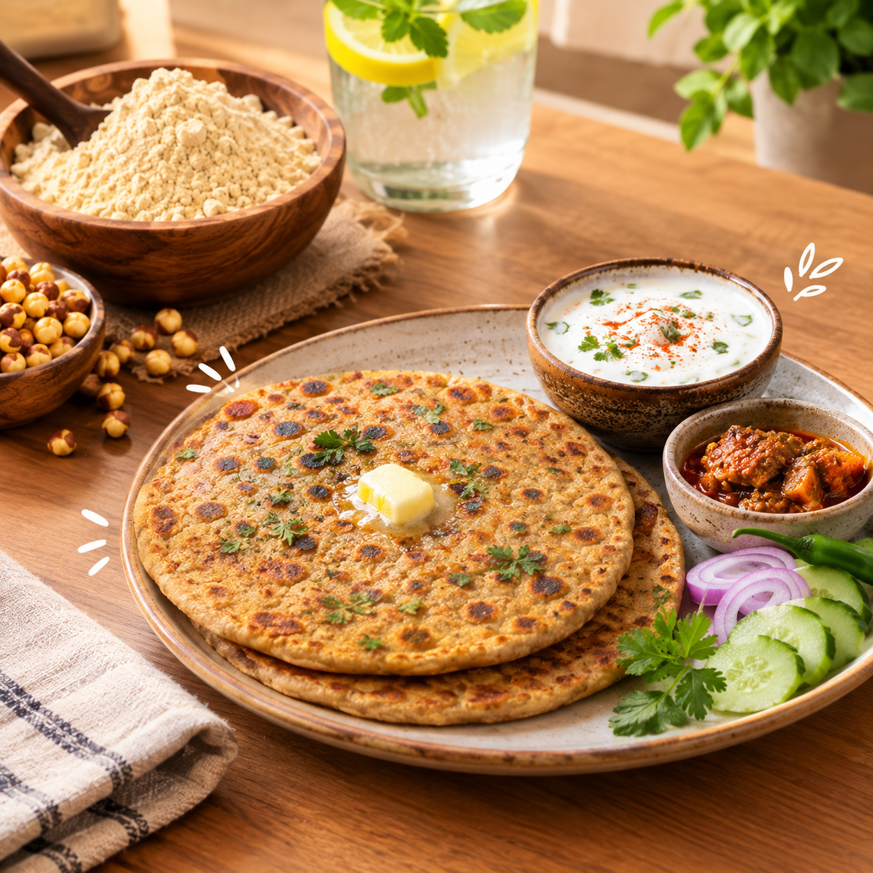 Sattu Paratha