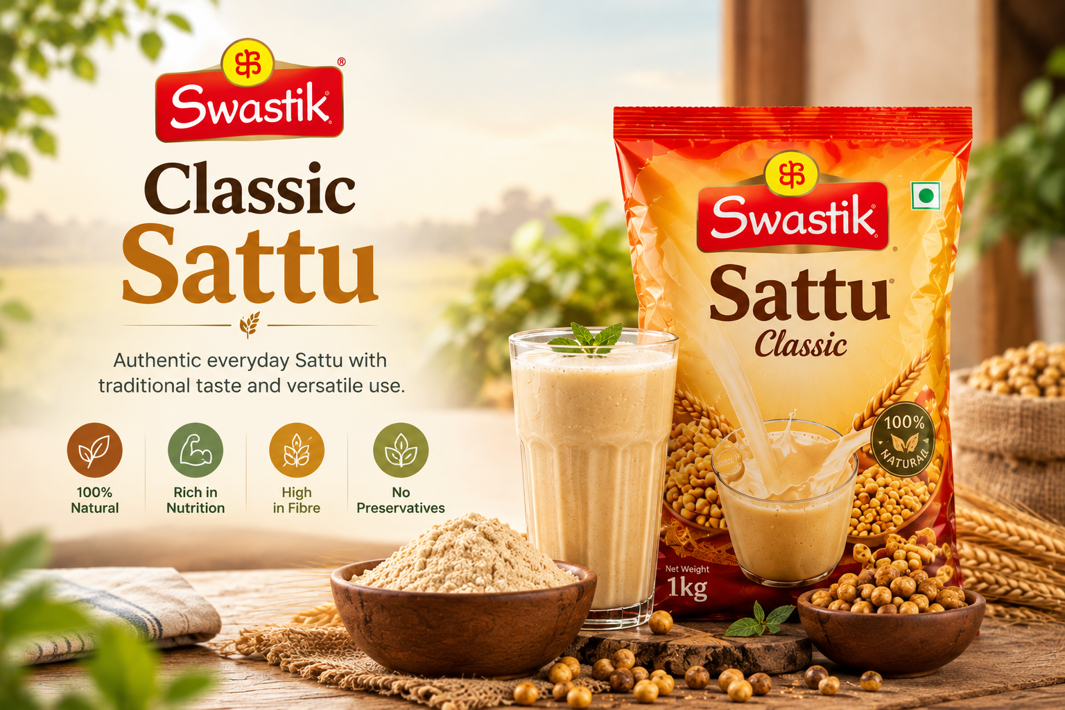 Bihar heritage with Sattu grains