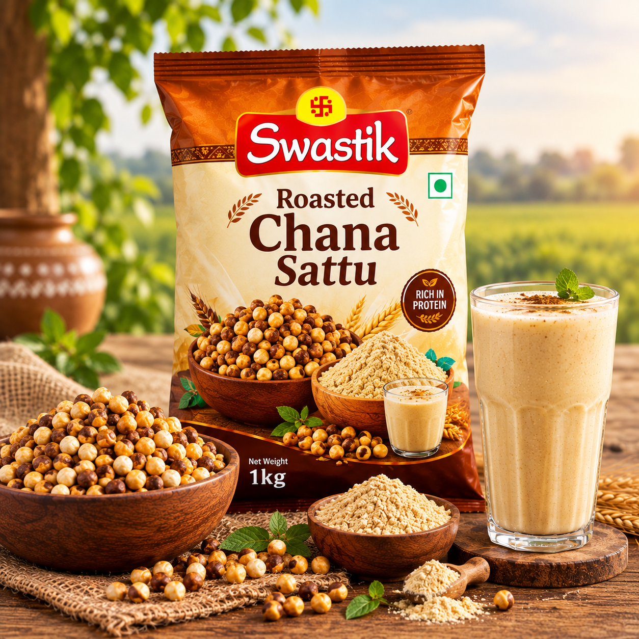 Roasted Chana Sattu