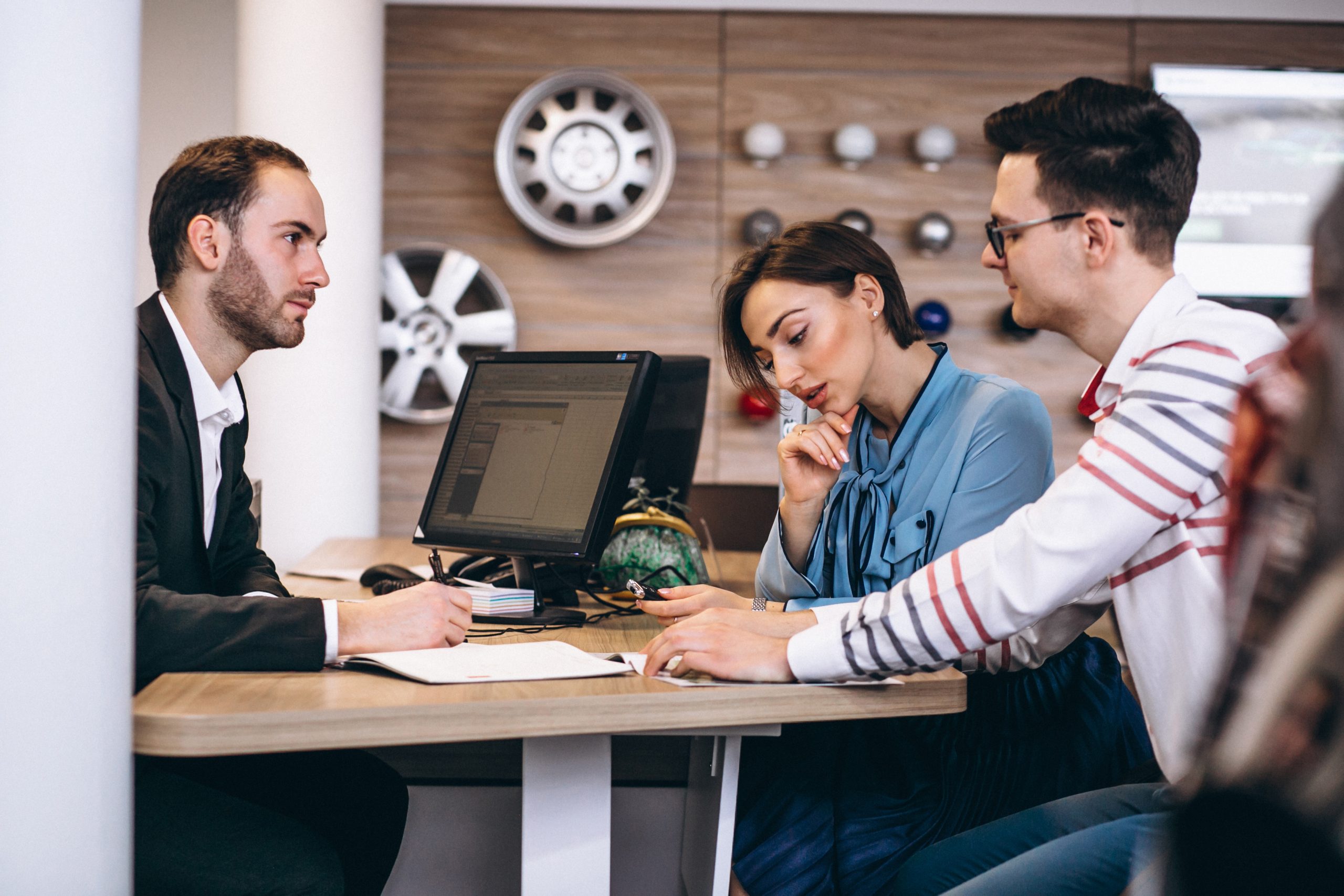 Modern technology team and collaborative work environment